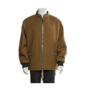 Theory Project Men’s Size XL Bomber Jacket by Lucas Ossendrijver Bond Wool Luxe